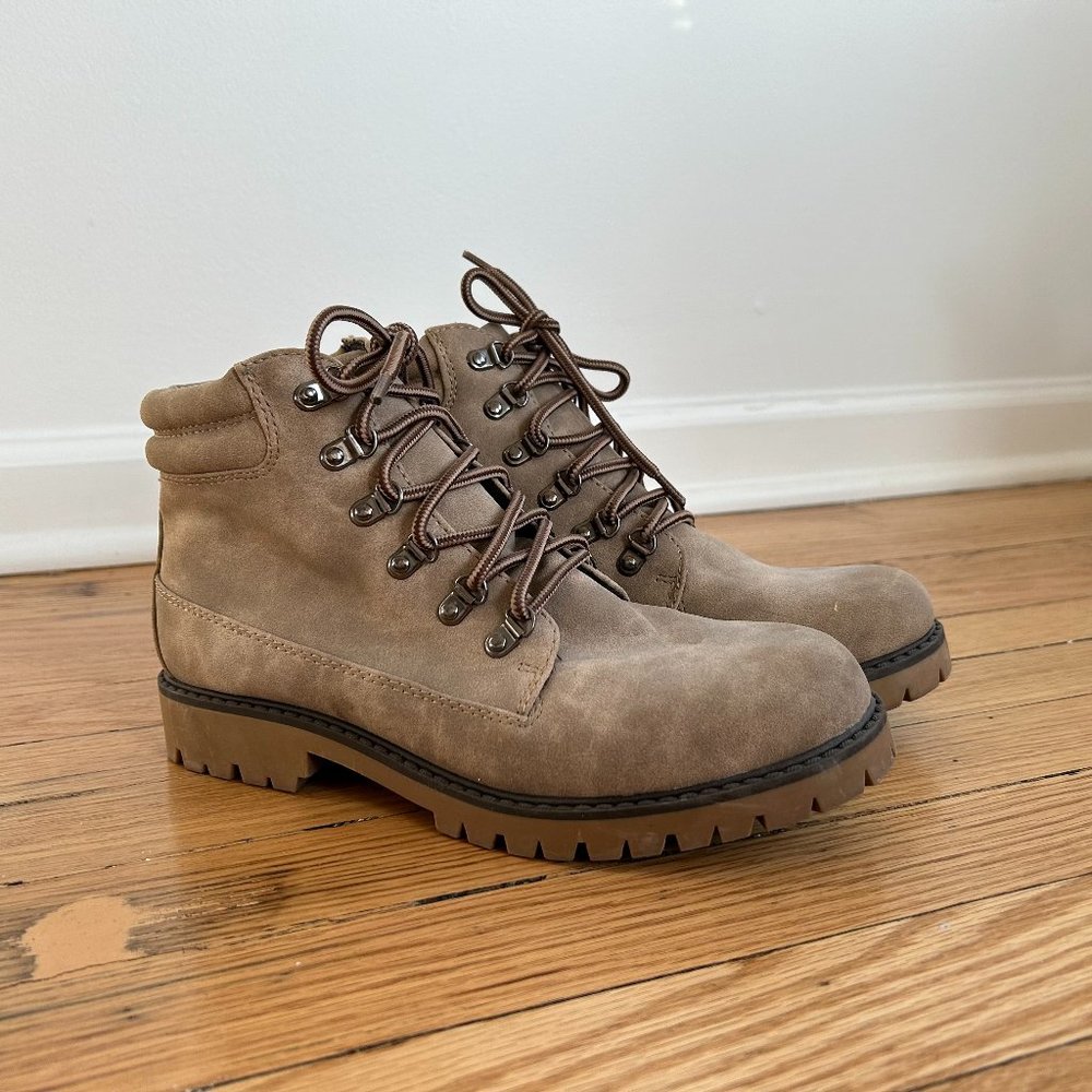 Maurices Suede Lace-up Boot | Size 9